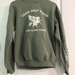 Green Percy Jackson Camp Half Blood Sweatshirt